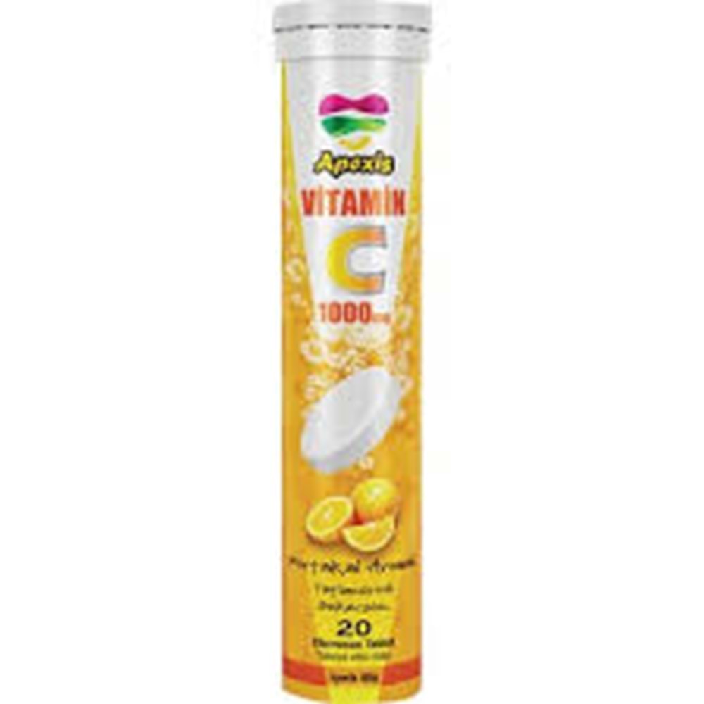 APEXİS C 1000 EFERVESAN 20 Lİ