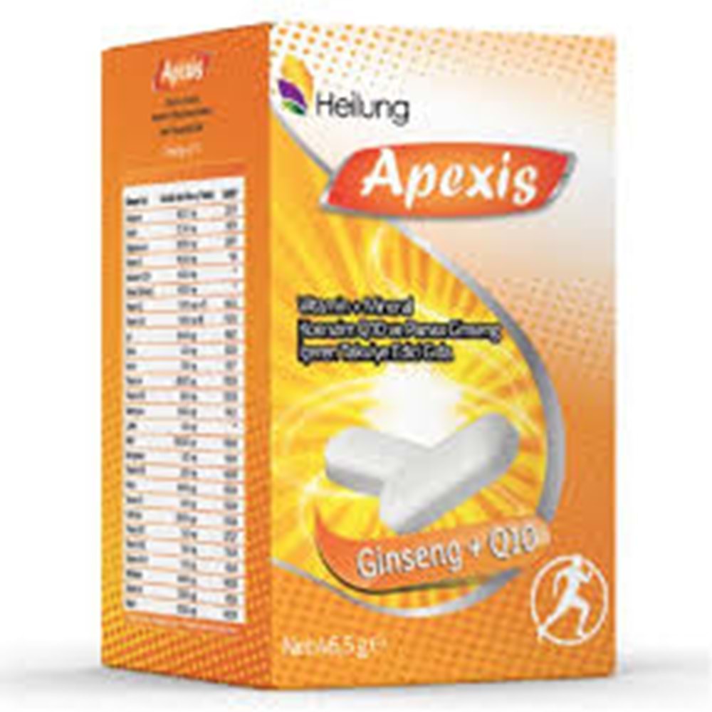 APEXİS GİNSENG Q10 30 TABLET