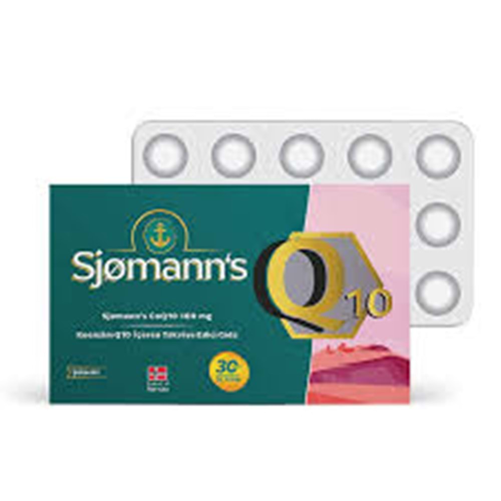 SJOMANN'S KOENZİM Q10 ÇİĞNENEBİLİR JEL 30 ADET