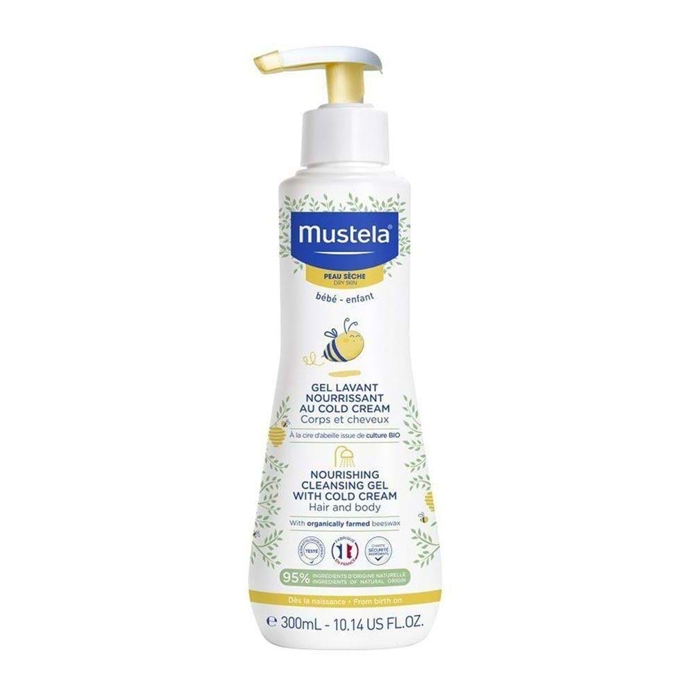 MUSTELA KURU CİLT İÇİN COLD CREM İÇEREN BESLEYİCİ ŞAMPUAN 300 ML