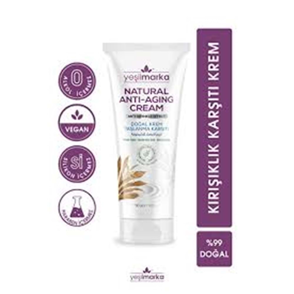 YMNK-06 Yeşilmarka Doğal Yaşlanma Karşıtı Krem