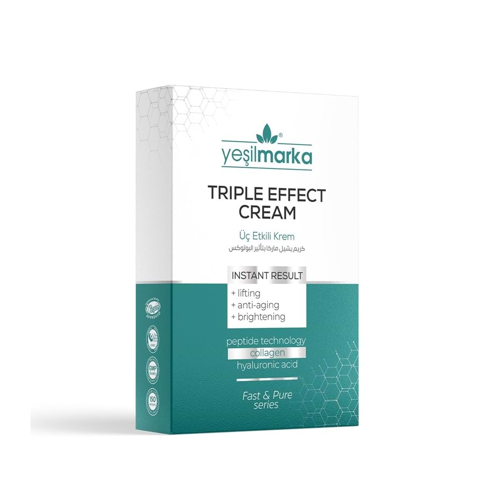 YMNK-10 Yeşilmarka Triple Effect Krem