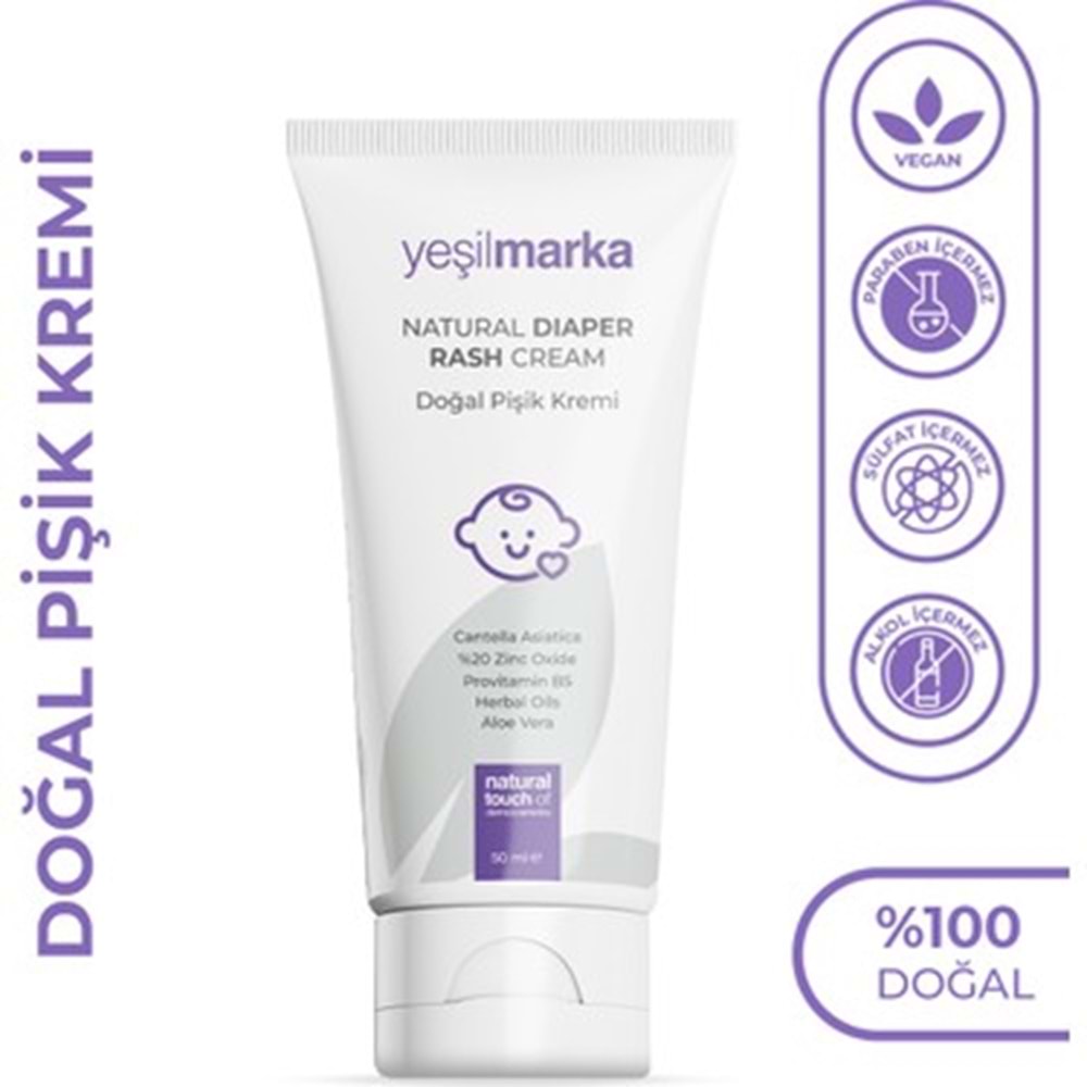 YMBB-03 Yeşilmarka Doğal Pişik Kremi