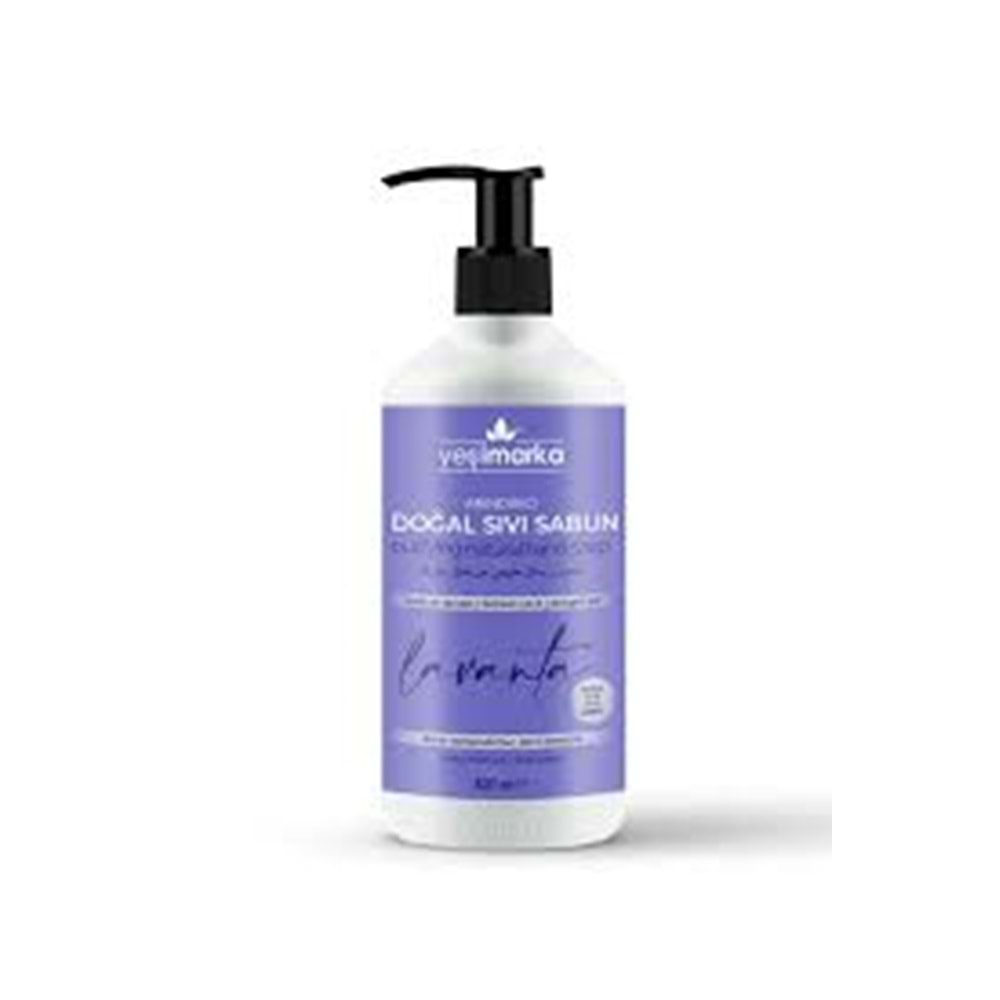 YMSS-03 Yeşilmarka Arındırıcı Doğal Sıvı Sabun - Lavanta 400ml