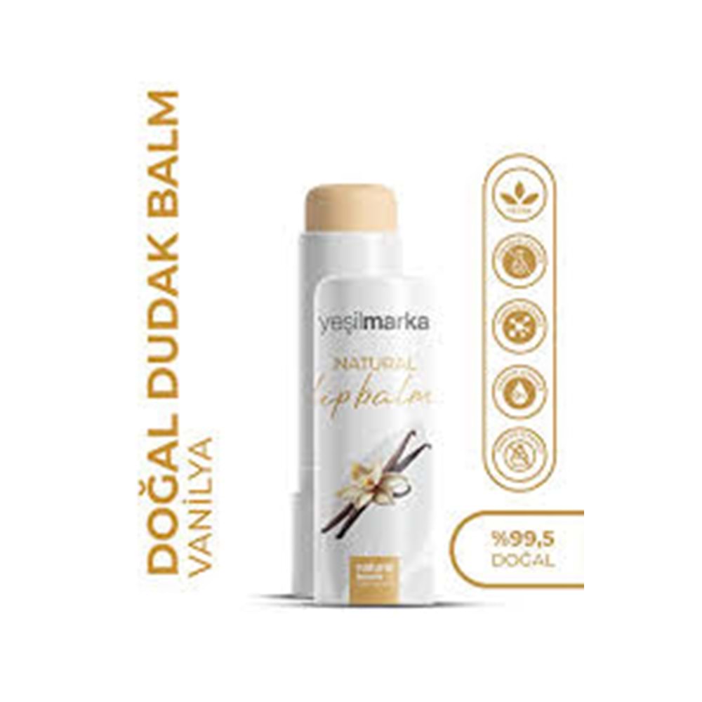 Yeşilmarka Doğal Dudak Balm VANİIYA