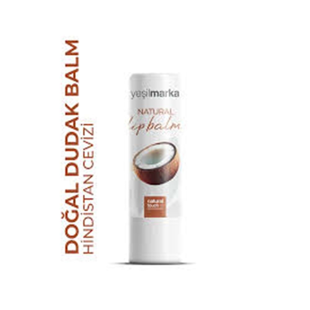 Yeşilmarka Doğal Dudak Balm HİNDİSTAN CEVİZİ