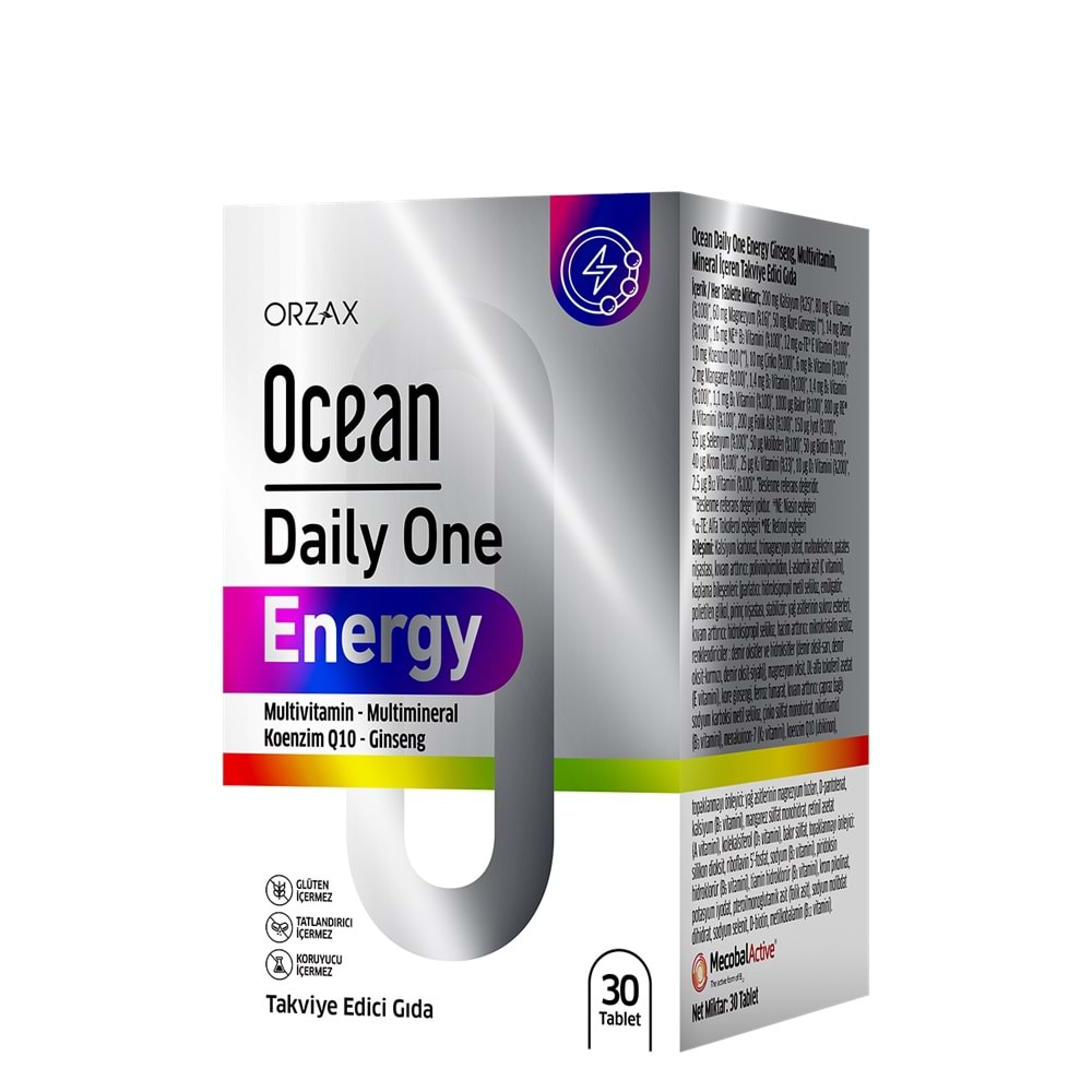 OCEAN DAİLYA ONE ENERGY 30 TABLET 8090