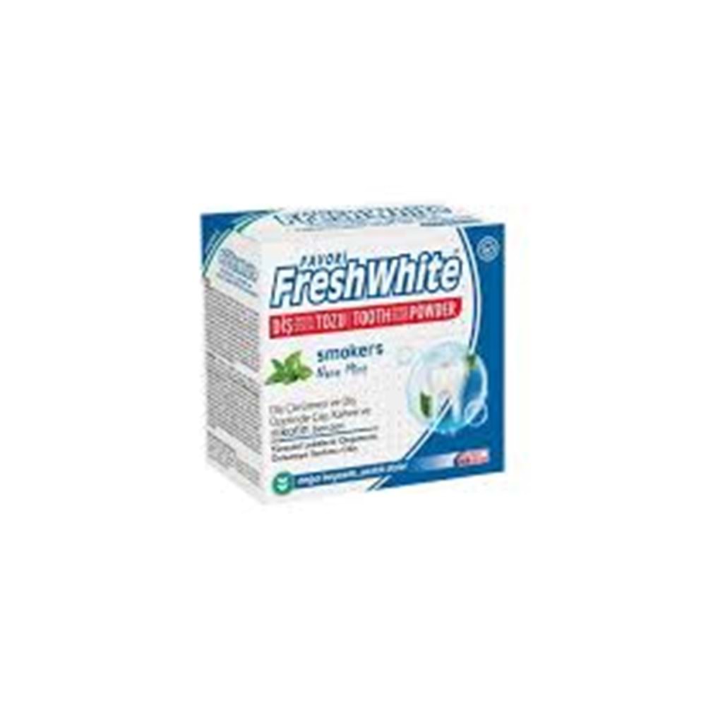 DİŞ TOZU FRESH WHİTE SMOKERS NANE