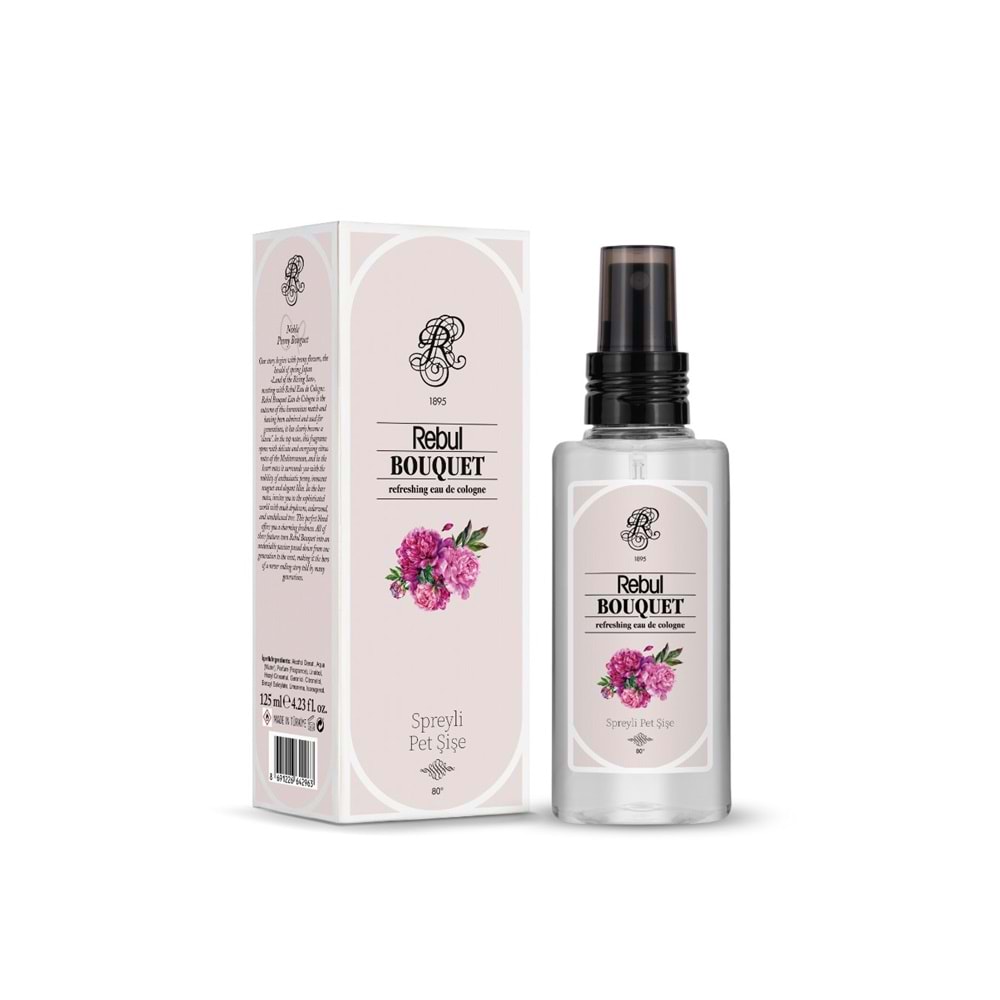 REBUL KOLONYA BOUQUET 125 ML PET ŞİŞE