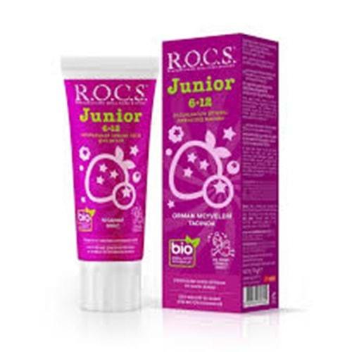 DİŞ MACUNU ROCS JUNİOR 6+12 YAŞ BERRY MIX 60 ML 7974