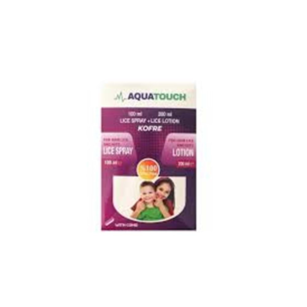 AQUA TOUCH BİT SPREYİ KOFRE SET SPREY+LOSYON 5746