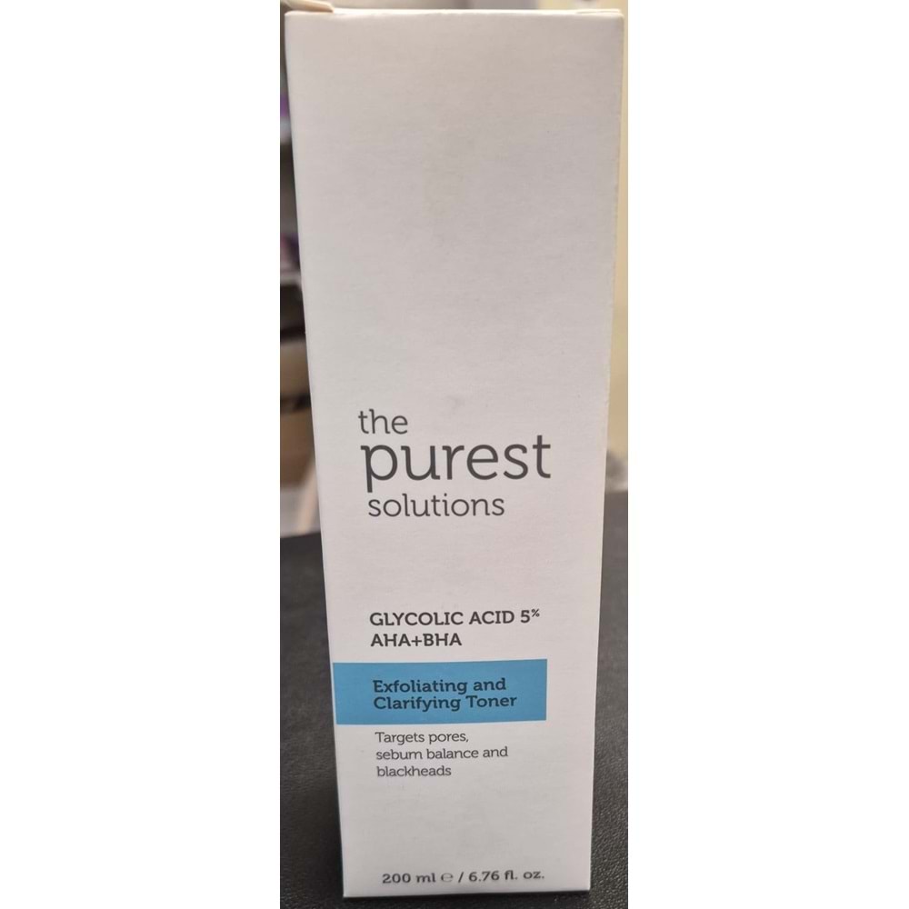 THE PUREST GLYCOLİC ACİD AHA+BHA TONİK 200 ML 1045