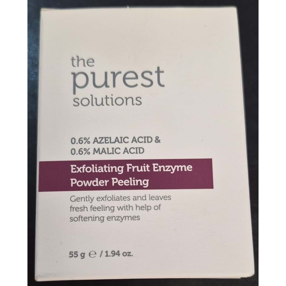THE PUREST EXFOLİATİNG FRUİT ENZYME POWDER PEELİNG 55 G 1250