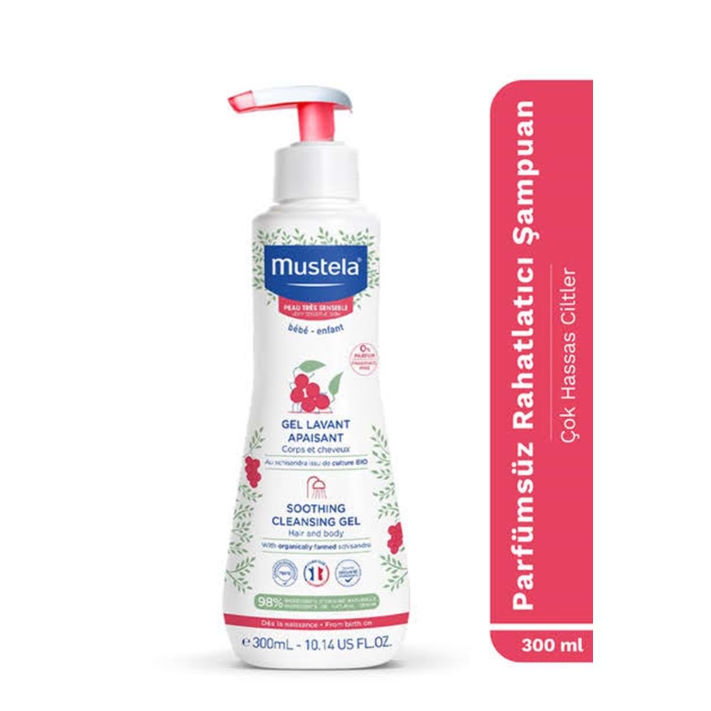MUSTELA ÇOK HASSAS CİLT RAHATLATICI ŞAMPUAN 30 ML 5709