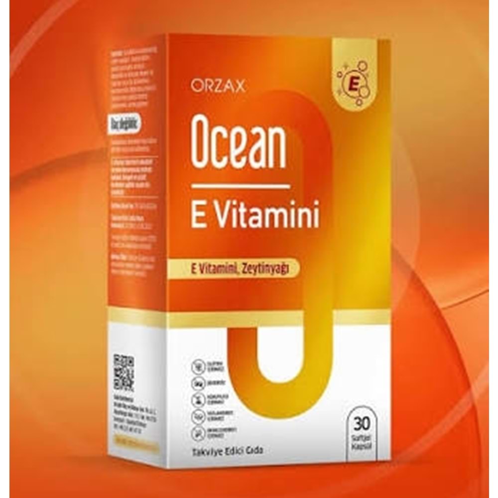 OCEAN VİTAMİN E 30 SOFTJEL KAPSÜL 5398