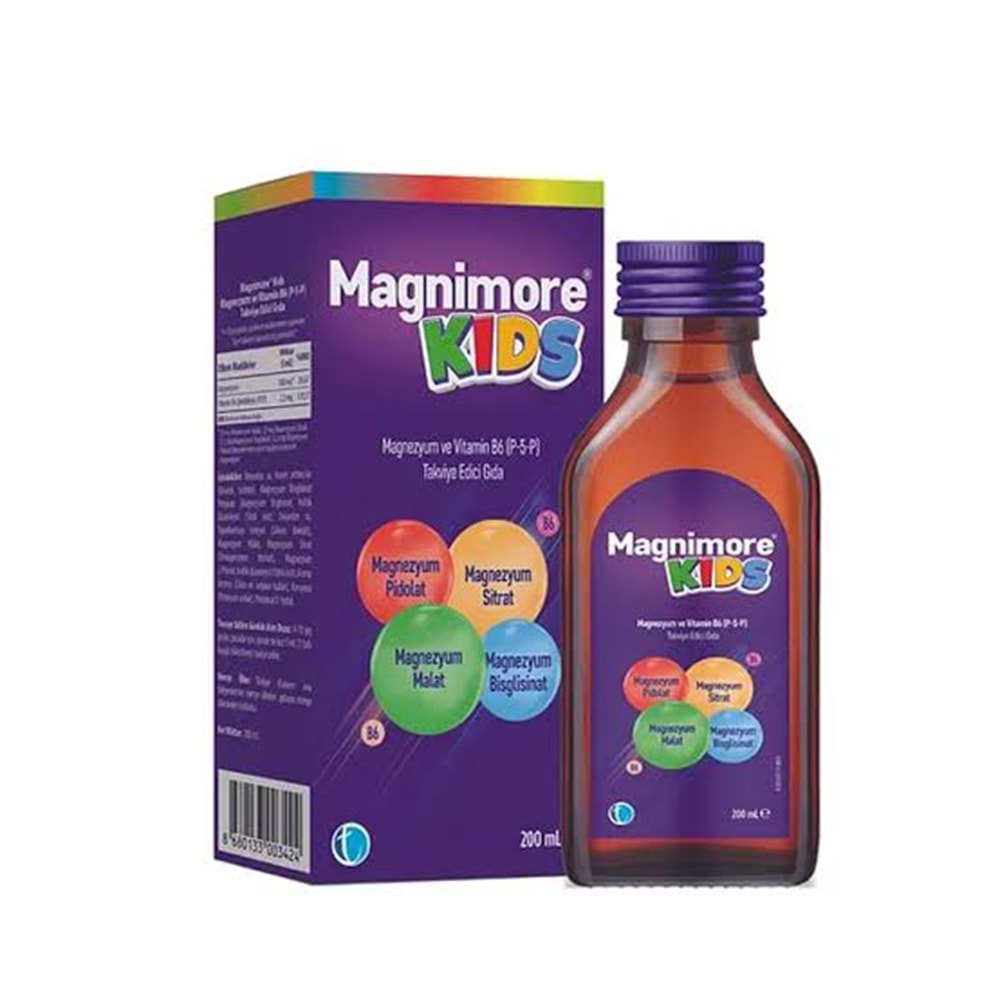 MAGNİMORE KİDS ŞURUP 200 ML 3424